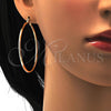 Argolla Mediana 5.134.007.45 Oro Laminado, Pulido, Tono Dorado
