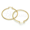 Argolla Mediana 5.134.009.35 Oro Laminado, Pulido, Tono Dorado