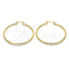 Argolla Mediana 5.134.009.35 Oro Laminado, Pulido, Tono Dorado