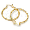 Argolla Mediana 5.134.011.25 Oro Laminado, Pulido, Tono Dorado