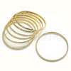 Aro Semanario 5.232.004.05 Oro Laminado, Pulido, Tono Dorado (04 MM Thickness, Size 5 (2.50 Diameter))