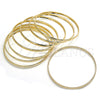 Aro Semanario 5.232.004.06 Oro Laminado, Pulido, Tono Dorado (04 MM Thickness, Size 6 (2.75 Diameter))