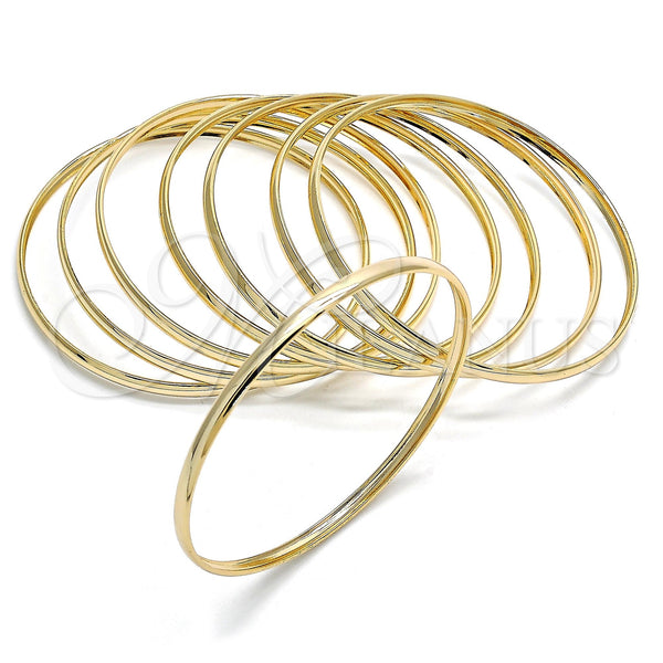 Aro Semanario 5.232.004.06 Oro Laminado, Pulido, Tono Dorado (04 MM Thickness, Size 6 (2.75 Diameter))