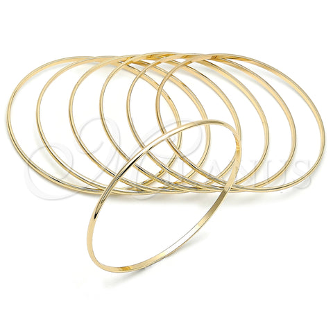 Aro Semanario 5.232.002.05 Oro Laminado, Pulido, Tono Dorado (02 MM Thickness, Size 5 (2.50 Diameter))