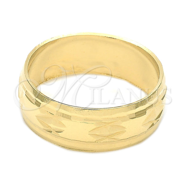 Anillo de Boda 5.164.033.06 Oro Laminado, Diamantado, Tono Dorado (Size 6)
