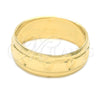 Anillo de Boda 5.164.034.06 Oro Laminado, Diamantado, Tono Dorado (Size 6)