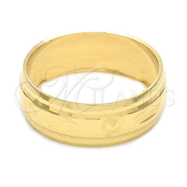 Anillo de Boda 5.164.032.06 Oro Laminado, Diamantado, Tono Dorado (Size 6)