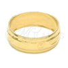 Anillo de Boda 5.164.032.06 Oro Laminado, Diamantado, Tono Dorado (Size 6)