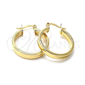 Argolla Pequeña 5.136.019.25 Oro Laminado, Pulido, Tono Dorado