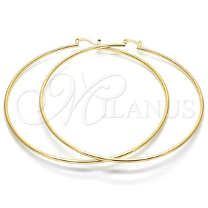 Argolla Extra Grande 5.134.001.80 Oro Laminado, Pulido, Tono Dorado
