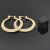 Argolla Mediana 96.002 Oro Laminado, Diamantado, Tono Dorado