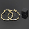 Argolla Pequeña 5.146.015 Oro Laminado, Diamantado, Tono Dorado