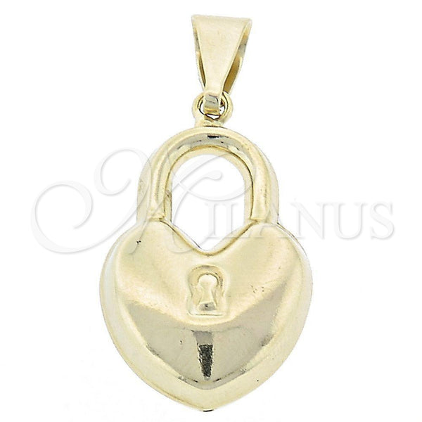 Dije Elegante 45.012 Oro Laminado, Pulido, Tono Dorado