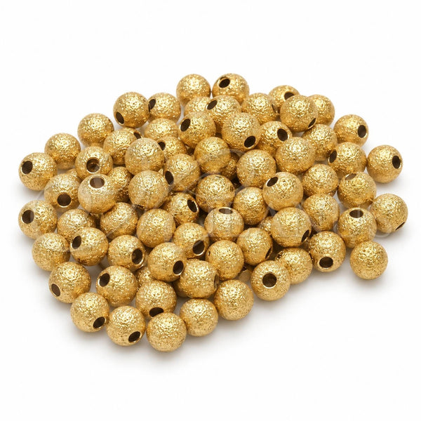 Bead 5.234.027.03.100 Oro Laminado, Mate, Tono Dorado