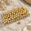 Bead 5.234.027.04.100 Oro Laminado, Diseño de Bola, Mate, Tono Dorado