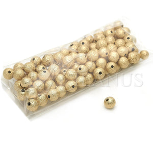 Bead 5.234.027.05.100 Oro Laminado, Mate, Tono Dorado