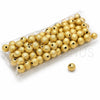 Bead 5.234.027.06.100 Oro Laminado, Mate, Tono Dorado