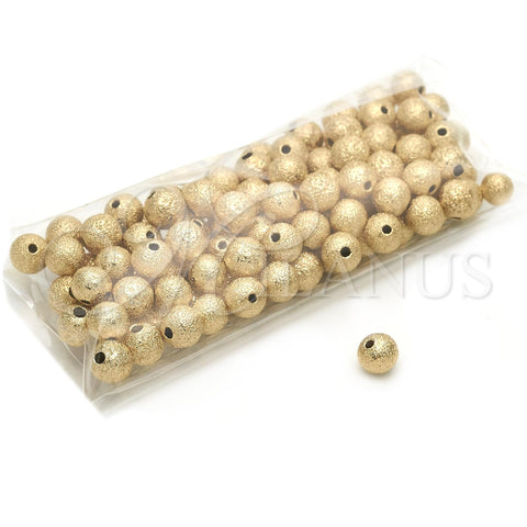 Bead 5.234.027.06.100 Oro Laminado, Mate, Tono Dorado