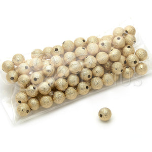 Bead 5.234.027.08.100 Oro Laminado, Diseño de Bola, Mate, Tono Dorado