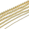 Bead 5.234.028.03.100 Oro Laminado, Diseño de Bola, Pulido, Tono Dorado