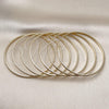 Aro Semanario 5.232.002.03 Oro Laminado, Pulido, Tono Dorado (02 MM Thickness, Size 3 (2.00 Diameter))