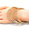 Aro Semanario 5.232.004.02 Oro Laminado, Pulido, Tono Dorado (04 MM Thickness, One size fits all)