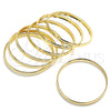 Aro Semanario 5.232.004.02 Oro Laminado, Pulido, Tono Dorado (04 MM Thickness, One size fits all)