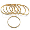 Aro Semanario 5.232.004.02 Oro Laminado, Pulido, Tono Dorado (Grosor 04 MM, Talla Unica)
