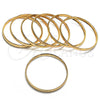 Aro Semanario 5.232.004.02 Oro Laminado, Pulido, Tono Dorado (04 MM Thickness, One size fits all)