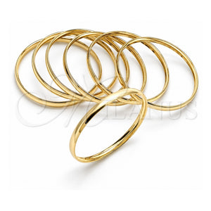 Aro Semanario 5.232.004.02 Oro Laminado, Pulido, Tono Dorado (Grosor 04 MM, Talla Unica)