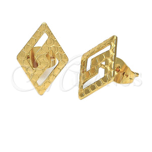 Arete Dormilona 5.127.032 *PROMO* Oro Laminado, Diamantado, Tono Dorado