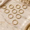 Bead 5.234.004 Oro Laminado, Pulido, Tono Dorado