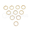 Bead 5.234.005 Oro Laminado, Pulido, Tono Dorado