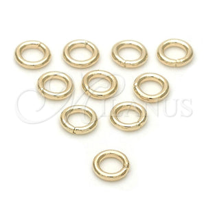 Anillo de Salto 5.234.009 Oro Laminado, Pulido, Tono Dorado
