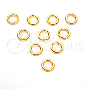 Anillo de Salto 5.234.010 Oro Laminado, Pulido, Tono Dorado