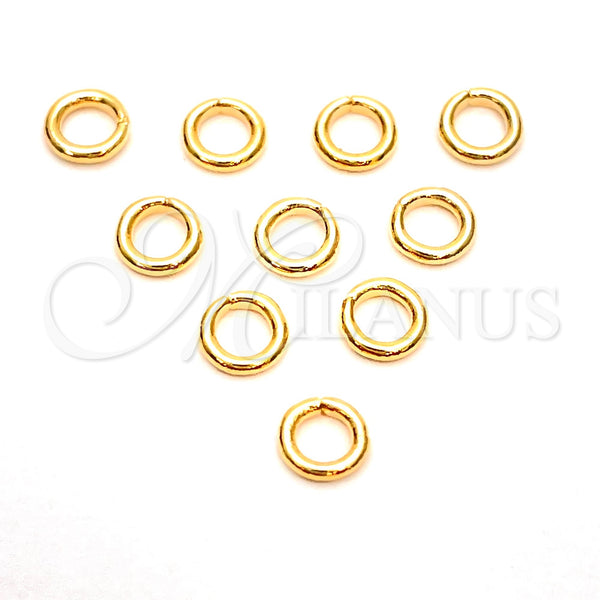 Anillo de Salto 5.234.010 Oro Laminado, Pulido, Tono Dorado