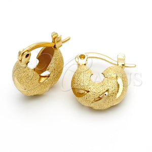 Argolla Pequeña 5.159.092 Oro Laminado, Mate, Tono Dorado