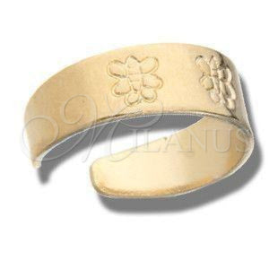 Anillo Elegante 01.63.0093 Oro Laminado, Pulido, Tono Dorado (One size fits all)
