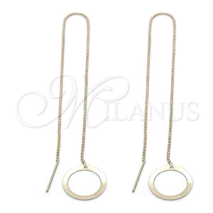 Arete Violador 02.63.0638 Oro Laminado, Pulido, Tono Dorado
