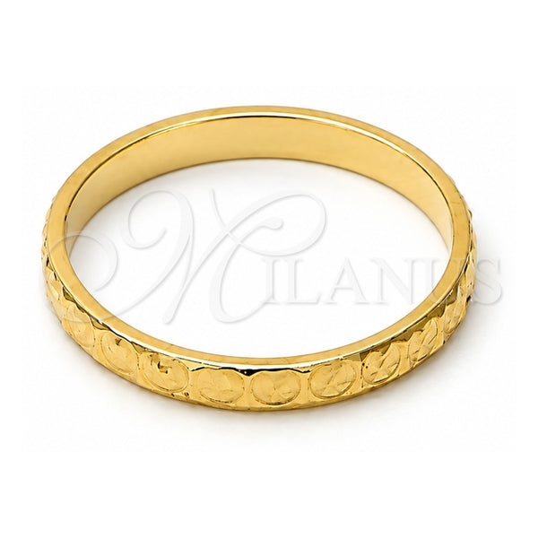 Anillo Elegante 5.164.026.04 Oro Laminado, Diamantado, Tono Dorado (Size 4)