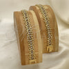 Pulsera Elegante 5.020.001 Oro Laminado, con Blanca Zirconia Cubica, Pulido, Tono Dorado (0.50 Gauge, 12 MM Thickness, 7 Inches Length)