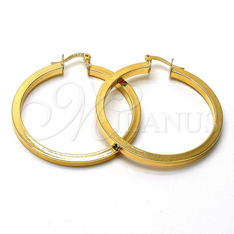 Argolla Mediana 5.136.024.40 Oro Laminado, Pulido, Tono Dorado