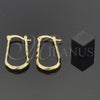 Argolla Mediana 5.153.038 Oro Laminado, Diamantado, Tono Dorado