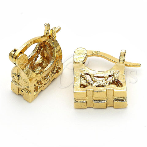 Argola de Niño 5.146.031 Oro Laminado, Mate, Tono Dorado