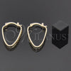 Argolla Mediana 5.153.025 Oro Laminado, Diamantado, Tono Dorado