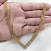Gargantilla Basica 013.001.18 Necklace Oro Laminado, Pulido, Tono Dorado