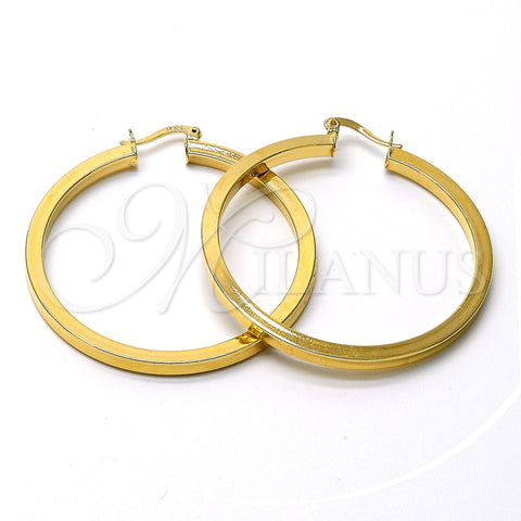 Argolla Mediana 5.136.023.45 Oro Laminado, Pulido, Tono Dorado