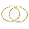 Argolla Mediana 5.134.008.40 Oro Laminado, Pulido, Tono Dorado