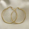 Argolla Grande 5.134.006.50 Oro Laminado, Pulido, Tono Dorado