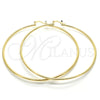 Argolla Extra Grande 5.134.002.70 Oro Laminado, Pulido, Tono Dorado